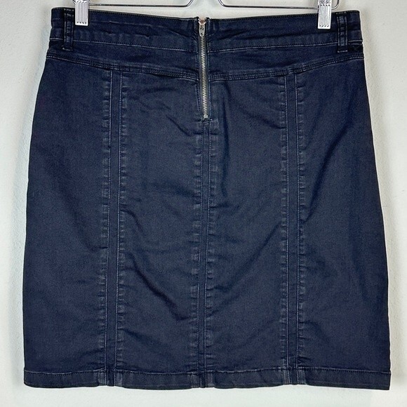 Beija Flor Kelly Mini Skirt Black 10 - Picture 3 of 6